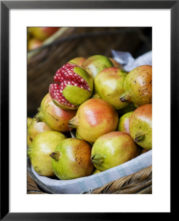 Basket Of Pomegranates, Xining, Qinghai, China by Porteous Rod Pricing Limited Edition Print image