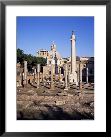 Trajan's Forum, Unesco World Heritage Site, Rome, Lazio, Italy by Hans Peter Merten Pricing Limited Edition Print image