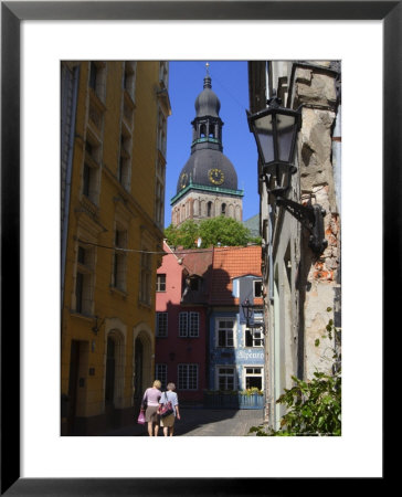 Narrow Streets Of Riga, Lativa, Baltic States by Andrew Mcconnell Pricing Limited Edition Print image