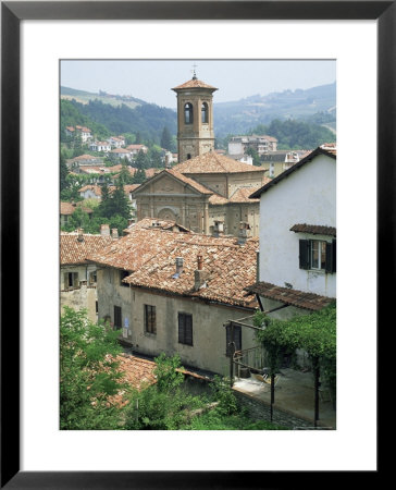 Rooftops, Dogliani, The Langhe, Piedmont, Italy by Sheila Terry Pricing Limited Edition Print image