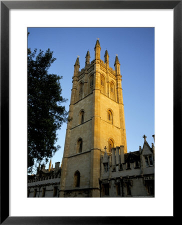 The Tower Of Magdalen College At Sunrise, Oxford, Oxfordshire, England, United Kingdom by Ruth Tomlinson Pricing Limited Edition Print image