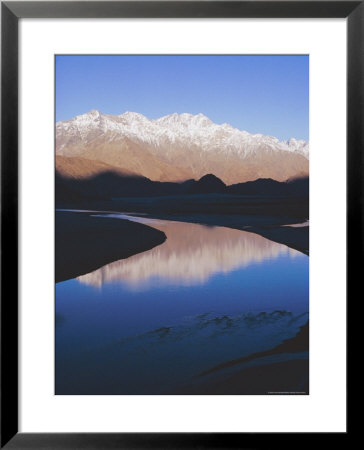 The Indus River At Skardu (2,300M), Pakistan by Ursula Gahwiler Pricing Limited Edition Print image