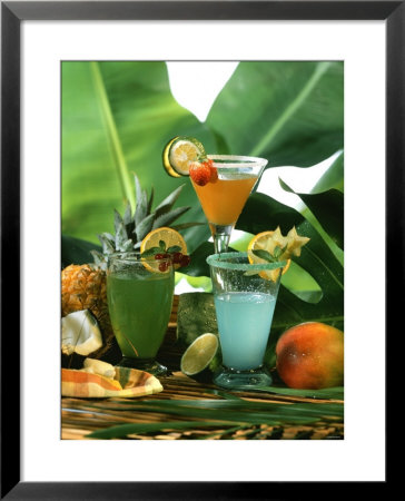Three Exotic Cocktails by Jean-Paul Boyer Pricing Limited Edition Print image
