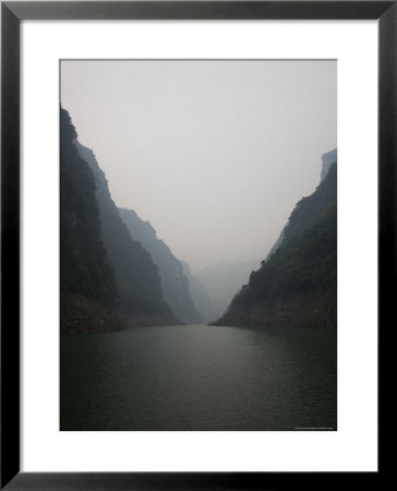 Thick Haze Over Peaks And Furong River, Chongqing, China by David Evans Pricing Limited Edition Print image