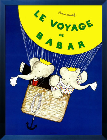 Babar - Le Voyage by Laurent De Brunhoff Pricing Limited Edition Print image