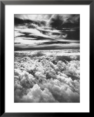Thick, Dark Clouds Standing Still In The Sky by Fritz Goro Pricing Limited Edition Print image