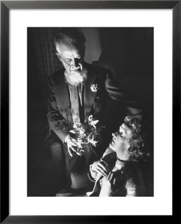 Mystery Writer Rex Stout At Cocktail Party Of 'Mystery Writers Of America by Yale Joel Pricing Limited Edition Print image