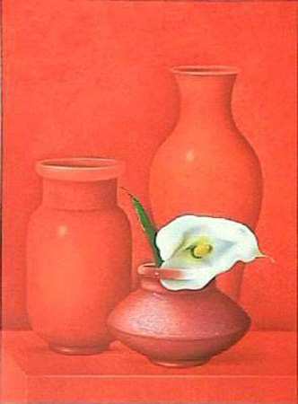 Vases Rouges by Jean-Paul Donadini Pricing Limited Edition Print image