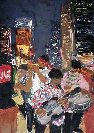 Jazz Band by Roland Lefranc Pricing Limited Edition Print image