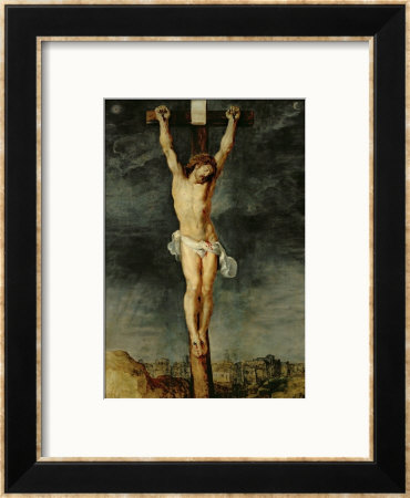 Christ On The Cross, 1610 by Peter Paul Rubens Pricing Limited Edition Print image