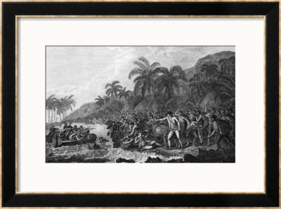 The Death Of Captain James Cook 14Th February 1779 by Benard Pricing Limited Edition Print image