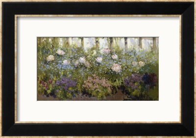 The Herbacious Border by Patrick William Adam Pricing Limited Edition Print image