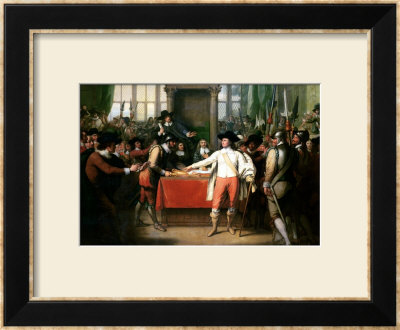 Cromwell Dissolving The Long Parliament by Benjamin West Pricing Limited Edition Print image
