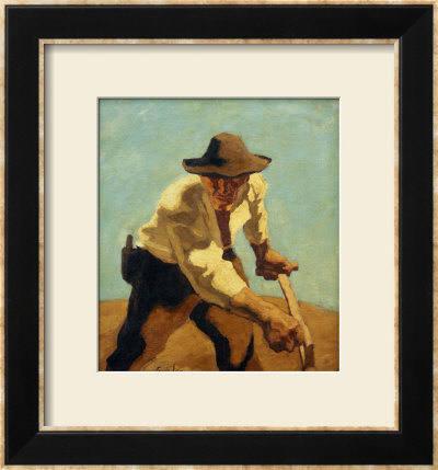 Der Macher, Circa 1921 by Albin Egger-Lienz Pricing Limited Edition Print image