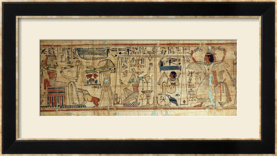 Detail From The Papyrus Of Nespakashuty, New Kingdom by 21St Dynasty Egyptian Pricing Limited Edition Print image
