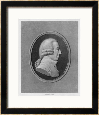 Adam Smith Economist by William Holl The Younger Pricing Limited Edition Print image