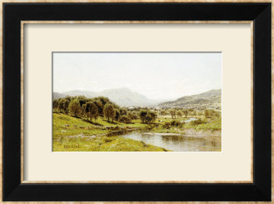 Monument Mountain From The Berkshire Meadows, Circa 1875 by John Bunyan Bristol Pricing Limited Edition Print image