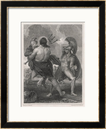Achilles And Aeneas by W.H. Worthington Pricing Limited Edition Print image