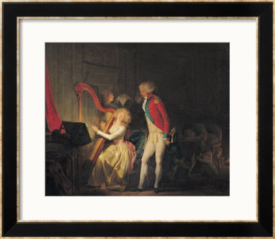 The Improvised Concert, Or The Price Of Harmony, 1790 by Louis Leopold Boilly Pricing Limited Edition Print image
