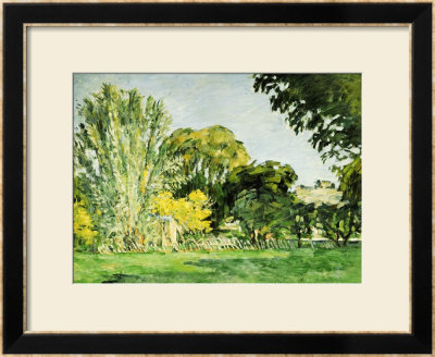 Trees At Jas De Bouffan by Paul Cézanne Pricing Limited Edition Print image