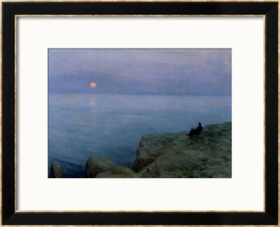 Alexander Pushkin At The Seashore, 1896 by Leonid Osipovic Pasternak Pricing Limited Edition Print image