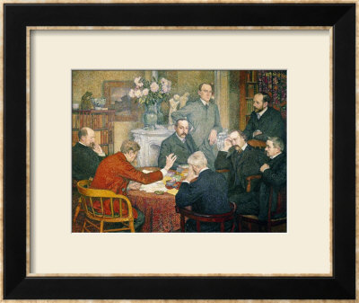 The Reading, 1903 by Theo Van Rysselberghe Pricing Limited Edition Print image