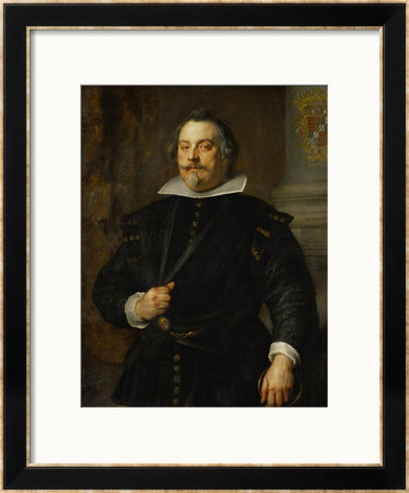 Marques Francisco De Moncada, Count Of Ossuna, Circa 1633-34 by Sir Anthony Van Dyck Pricing Limited Edition Print image