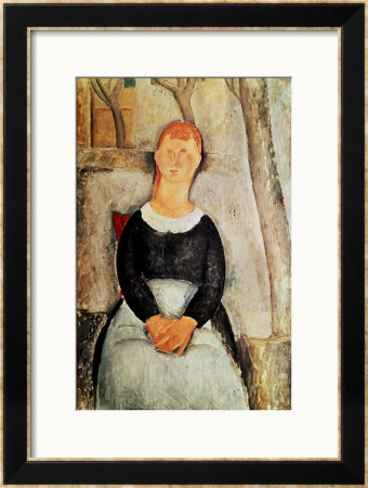 The Beautiful Grocer by Amedeo Modigliani Pricing Limited Edition Print image