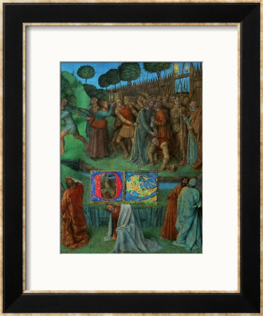 Les Heures D'etienne Chavalier: The Seizure Of Christ by Jean Fouquet Pricing Limited Edition Print image