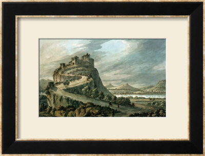 Rocky Landscape With Castle by Robert Adam Pricing Limited Edition Print image