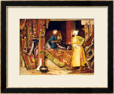 Carpet Seller, 1871 by Jean Georges Vibert Pricing Limited Edition Print image