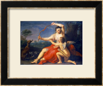 Diana Breaking Cupid's Bow, 1761 by Pompeo Batoni Pricing Limited Edition Print image