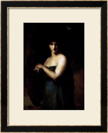 At The Fountain by Jean Jacques Henner Pricing Limited Edition Print image