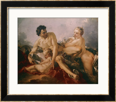 Venus, Mercury And Amor by Francois Boucher Pricing Limited Edition Print image