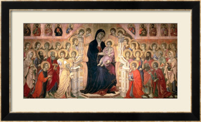 The Maesta, 1308-11 by Duccio Di Buoninsegna Pricing Limited Edition Print image