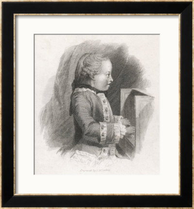 Wolfgang Amadeus Mozart At The Age Of Seven by J.M. Mcgahey Pricing Limited Edition Print image