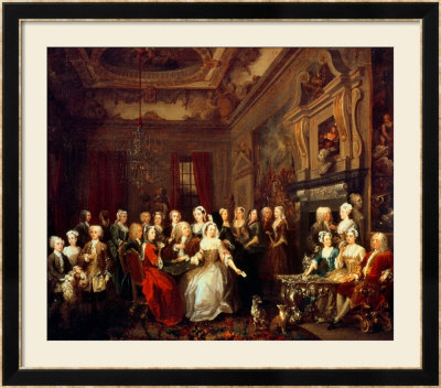 The Assembly At Wanstead House by William Hogarth Pricing Limited Edition Print image