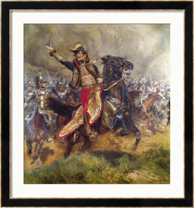 General Antoine-Charles-Louis Lasalle 1912 by Jean-Baptiste Edouard Detaille Pricing Limited Edition Print image