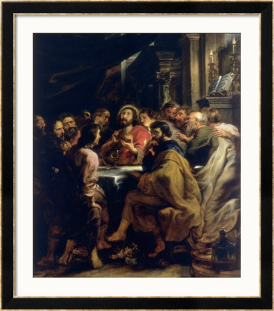 The Last Supper, Rubens, Brera Gallery, Milan by Peter Paul Rubens Pricing Limited Edition Print image