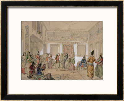 Harem Feast, Tehran by Amadeo Preziosi Pricing Limited Edition Print image