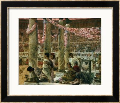 Caracalla And Geta, 1907 by Sir Lawrence Alma-Tadema Pricing Limited Edition Print image