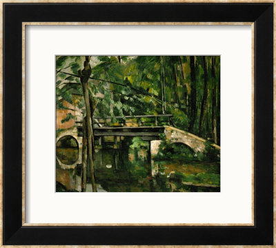 The Bridge At Maincy, Near Melun, 1879 by Paul Cézanne Pricing Limited Edition Print image