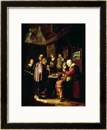 The Charlatan by Frans Van Mieris Pricing Limited Edition Print image