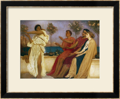Greek Girl Dancing by Frederick Leighton Pricing Limited Edition Print image
