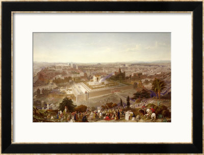 Jerusalem In Her Grandeur by Henry Courtney Selous Pricing Limited Edition Print image