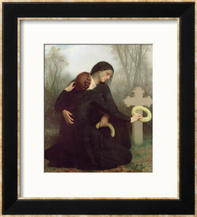Le Jour Des Morts 1859 by William Adolphe Bouguereau Pricing Limited Edition Print image