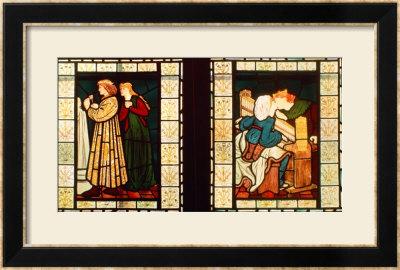 Honeymoon Of King Rene Of Anjou, By Burne-Jones And Dante G. Rossetti, 1862 by Dante Gabriel Rossetti Pricing Limited Edition Print image