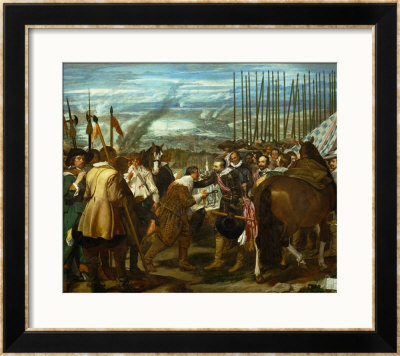The Surrender Of Breda, June 2, 1625, During The Dutch War Of Independence by Diego Velázquez Pricing Limited Edition Print image
