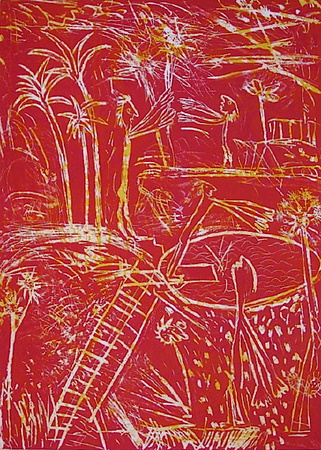 Paysage A L'echelle Iii by Louis Cane Pricing Limited Edition Print image