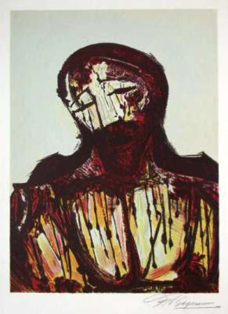 Portrait Du Christ by David Alfaro Siqueiros Pricing Limited Edition Print image